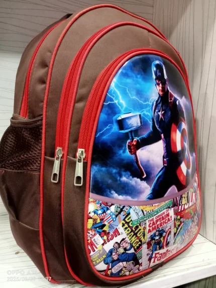 3D Cartoon Kids Backpack - Preschool School Bags
