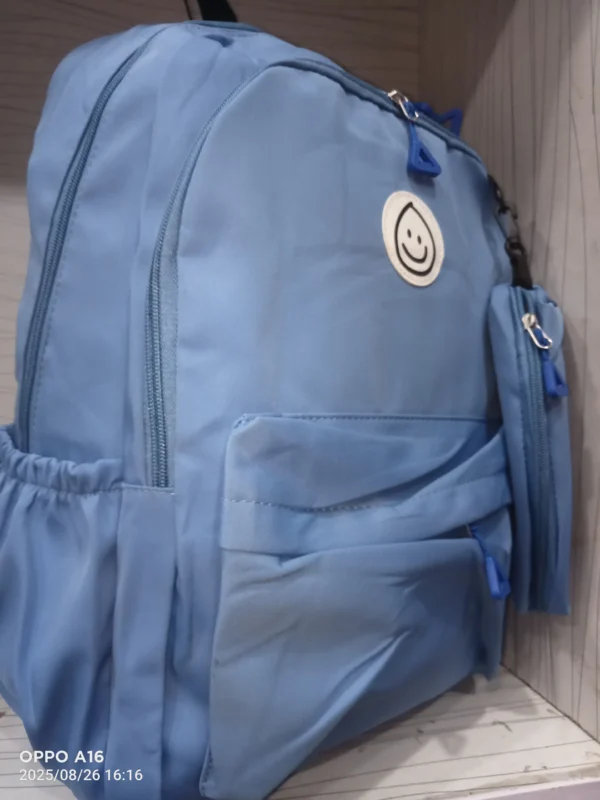 Cute Bear Bag Pack In Blue Color