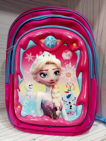 Kids Durable School Bag For Class 1-5 With Multiple